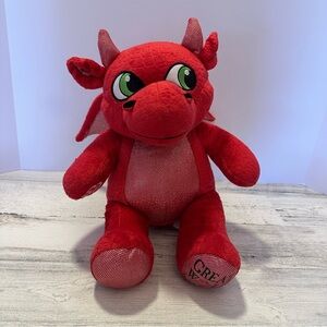 Build-A-Bear Workshop Magic Quest Red Dragon "Ellie" Plush Toy Exclusive